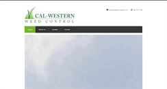 Desktop Screenshot of calwesternweed.com