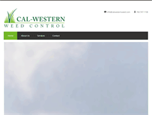 Tablet Screenshot of calwesternweed.com